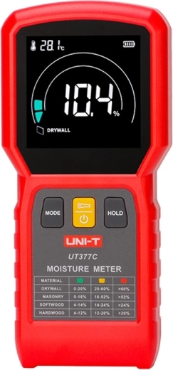 Bezkontaktowy wilgotnościomierz Uni-T UT377C