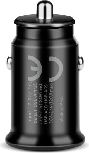 Dwa porty USB‑A do jednoczesnego ładowania