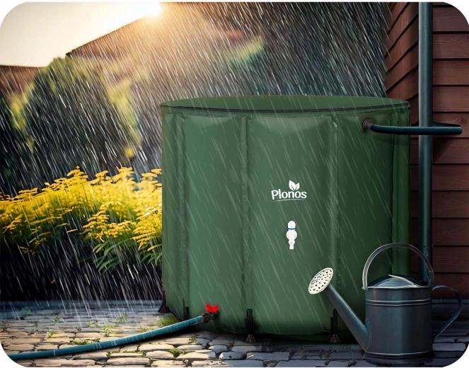 Podłączenie do rynny i czystsza woda dzięki sitku