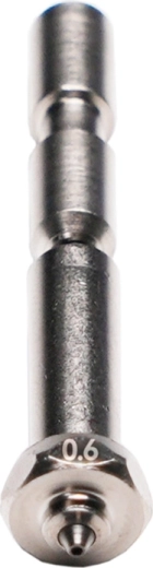 Wyższa prędkość dzięki średnicy 0,6 mm
