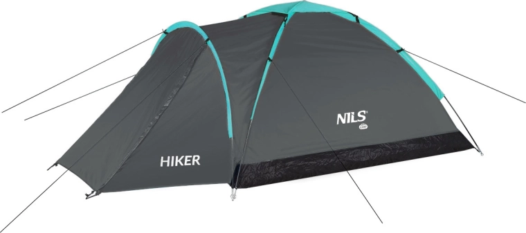 Turystyczny namiot Nils Camp Hiker szary dla 2 osób