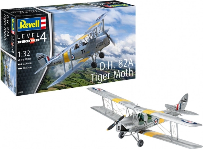 Plastikowy model samolotu D.H. 82A Tiger Moth 1:32 Revell