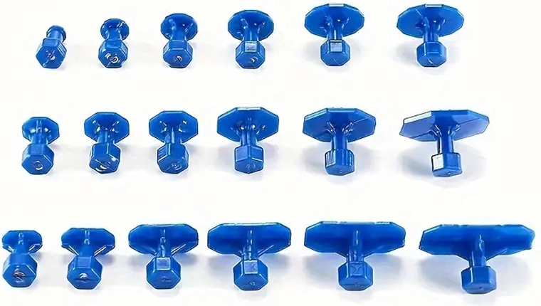 18 wymiennych trzonków do ciągnięcia na każdy rodzaj uszkodzenia