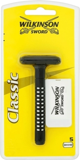 Wilkinson Sword klasyczna maszynka do golenia + 5 zapasowych ostrzy