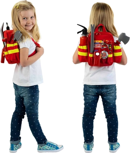 Wygodny plecak z elementami odblaskowymi