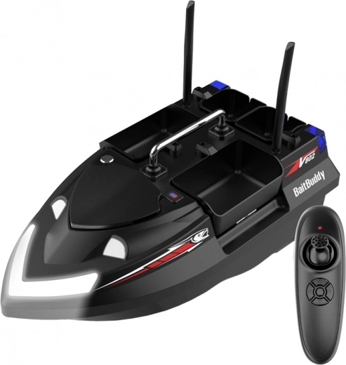 Flytec V802 łódź zanętowa z baterią 12000 mAh (czarna)