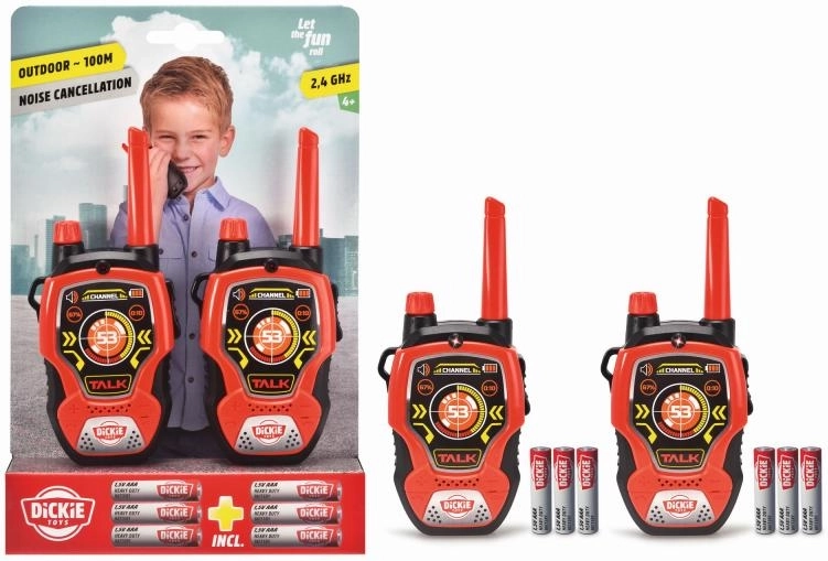 Krótkofalówki Dickie Toys Walkie Talkie Fun dla dzieci