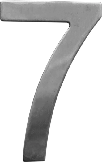 Numer domu STAR 7 ze stali nierdzewnej 75 mm