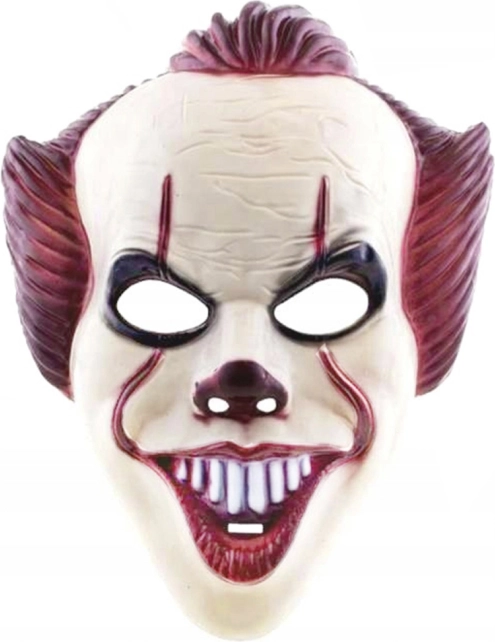Halloweenowa maska klauna w stylu PENNYWISE (IT)