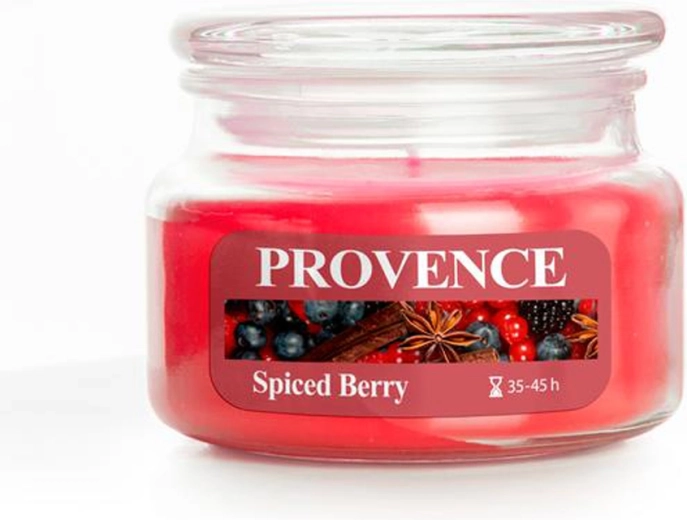 Świeca zapachowa w szkle PROVENCE spiced berry 200 g