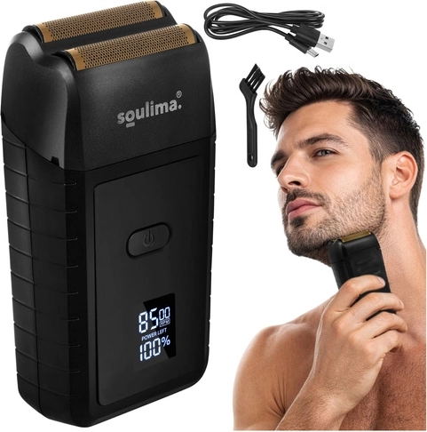 Podwójna folia i 2 ostrza dla wyjątkowo gładkiego golenia