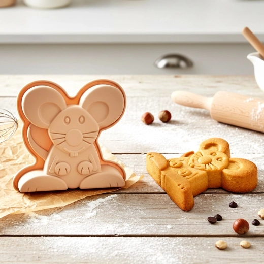 Efektowna myszka z piekarnika i z lodówki