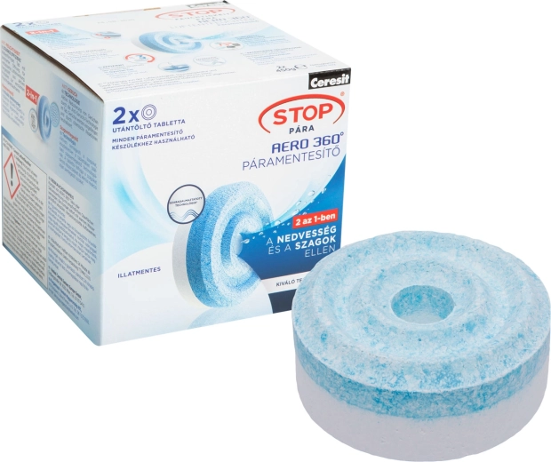Tabletki wymienne Ceresit Stop wilgoci Aero 360° o zapachu lawendy, 2 szt.
