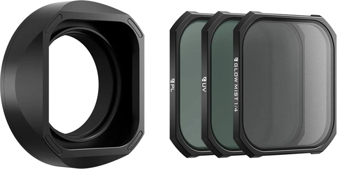 Osłona przeciwsłoneczna z magnetycznymi filtrami do FUJI XF 23 mm F2.8 (czarna) – Freewell