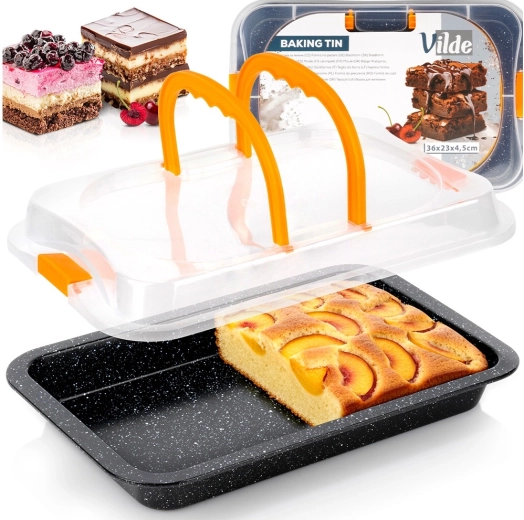 Nieprzywierająca granitowa powłoka dla łatwego wyjmowania