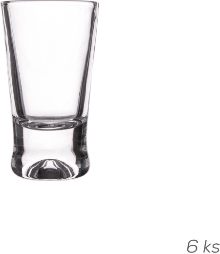 Szklane kieliszki Glas 0,025 l (6 szt.)