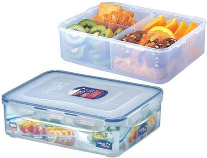 Pojemnik na żywność z 4 przegródkami 3,9 l LOCK