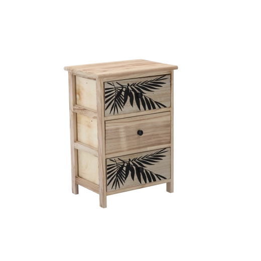 Komoda ZOFIA z 3 szufladami 40 × 29 × 58 cm