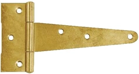 Zawias trójkątny 100 × 30 × 65 × 2 mm, żółto ocynkowany