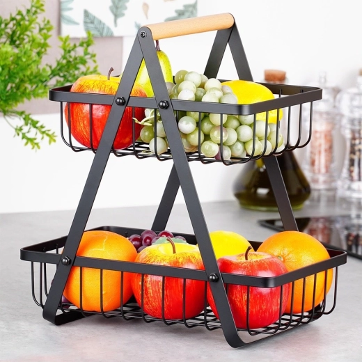 Dwupoziomowy design oszczędza miejsce