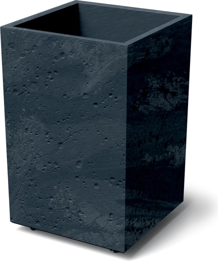 Donica Sierra Square High z efektem betonu, antracyt 38,5 × 38,5 cm