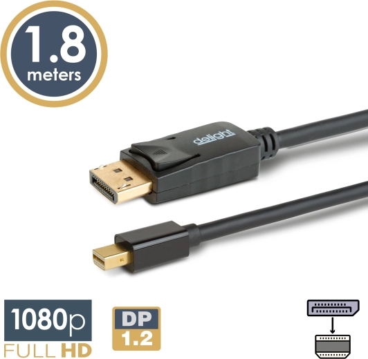 Kabel DisplayPort do Mini DisplayPort 1,8 m