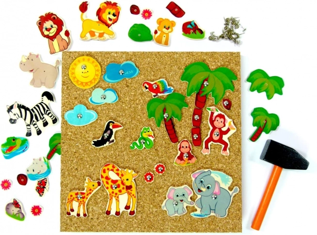 Gra do wbijania safari Hess