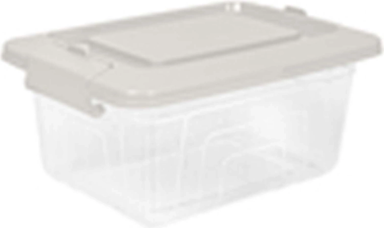 Plastowe pudełko do przechowywania z pokrywką 1,2 l