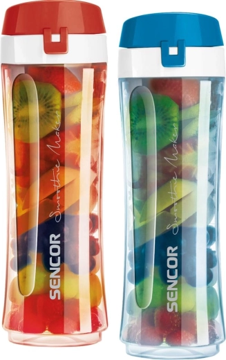 Zapasowa butelka do smoothie Sencor 0,6 l z zakrętką podróżną - 1 sztuka