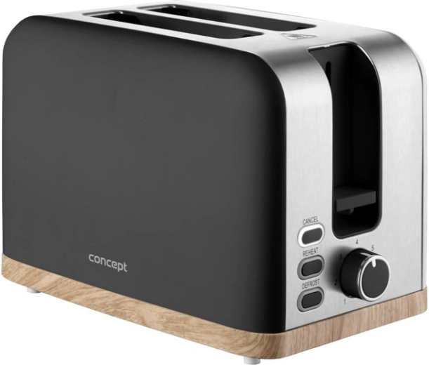 7 poziomów przyrumienienia i równomierne opiekanie