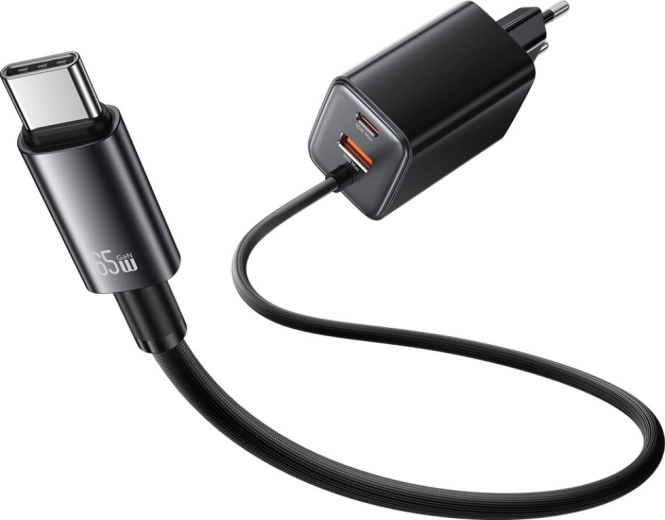 Zintegrowany kabel USB‑C dla maksymalnej wygody
