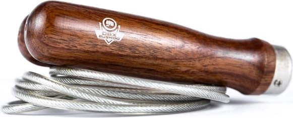 Wytrzymała stalowa linka z silikonową powłoką