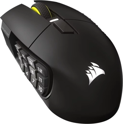 Corsair Scimitar Elite Wireless SE gamingowa mysz bezprzewodowa gun metal 33 000 DPI