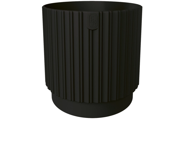 Doniczka MIKA Cyli Petit ECO Recycled 18 cm czarna