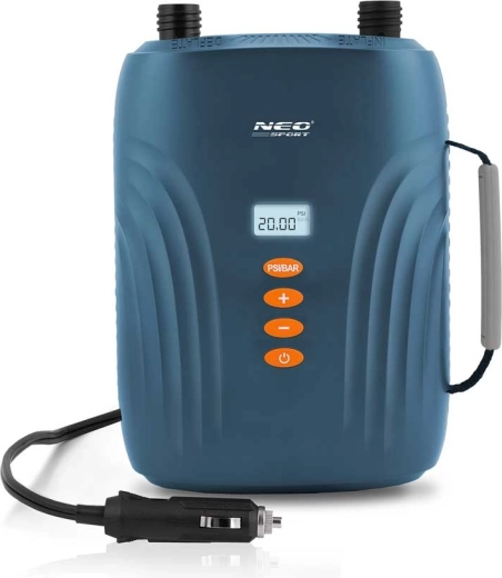 Proste sterowanie z wyświetlaczem LED i wyborem PSI/BAR