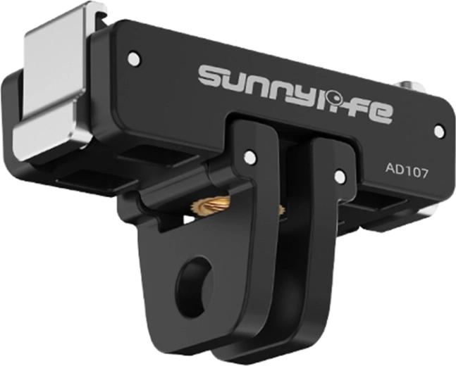 Sunnylife dwustronny szybkozłączny adapter montażowy 1/4" do Osmo Nano i Action 6