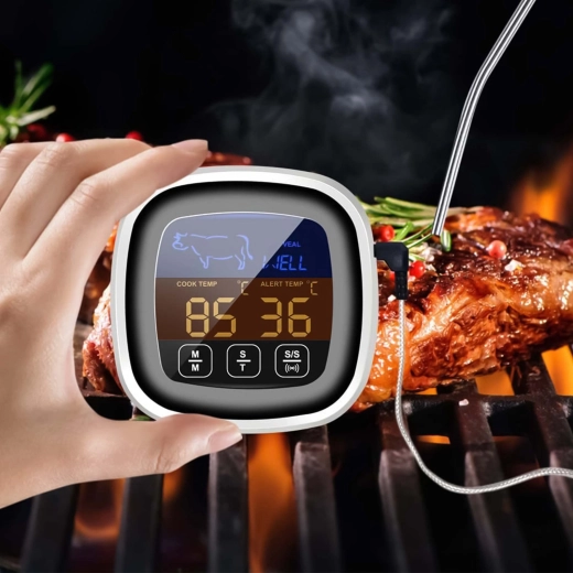 Precyzyjny pomiar temperatury podczas pieczenia i grillowania
