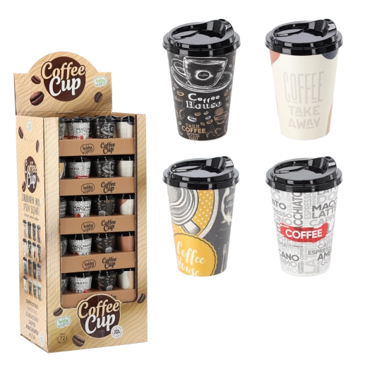 Podróżny kubek termiczny z pokrywką Hobby Life 500 ml
