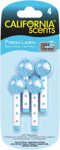 Pachnące patyczki do nawiewu Fresh Linen – California Scents