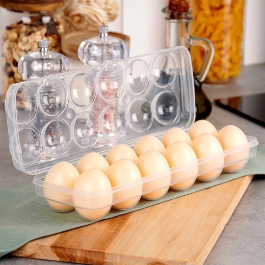 Profilowane miejsca na 12 jajek