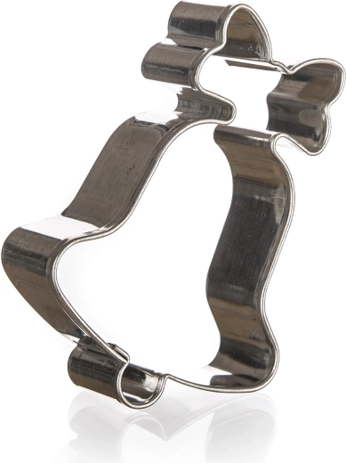 Foremka do ciastek Culinaria dzwonek z kokardą 4,5 × 6 × 1,6 cm