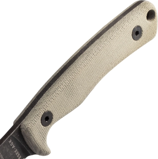Ergonomiczna szara Micarta z pewnym chwytem
