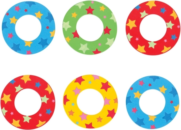 Bigjigs Toys Drewniana literka z gwiazdami - O