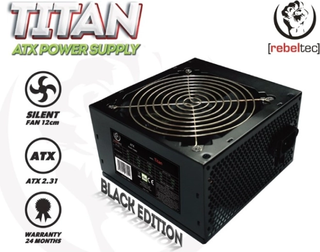 Uniwersalny zasilacz komputerowy ATX Titan 400