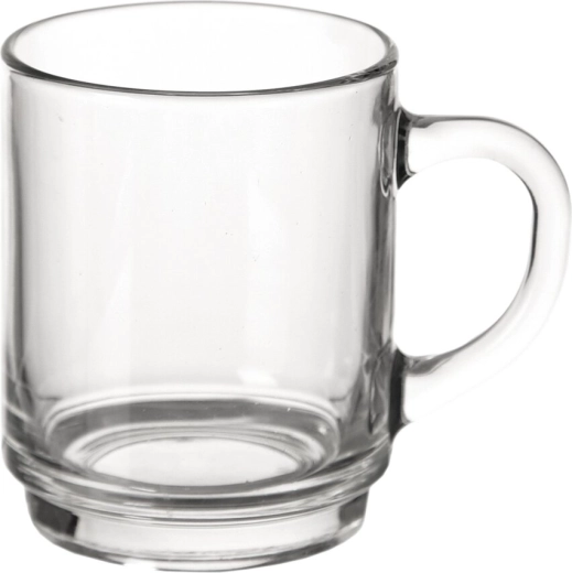 Przezroczysty szklany kubek 270 ml, prosty