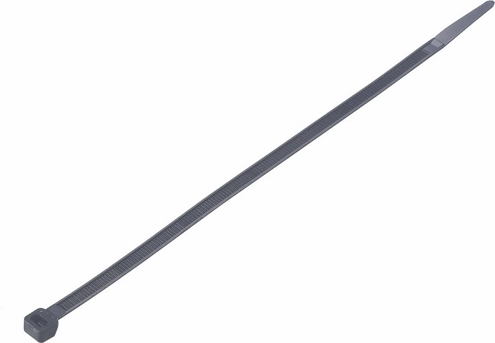 Solight nylonowe opaski zaciskowe 3,6 × 200 mm czarne (100 szt.)