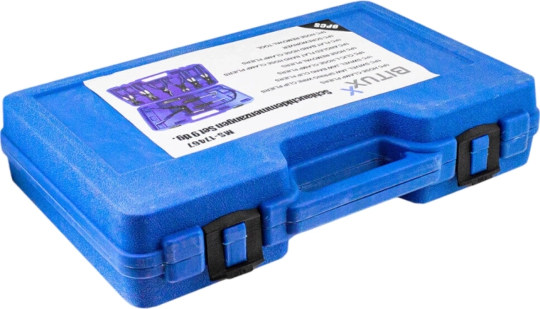 Przejrzysta walizka i trwałe wykonanie