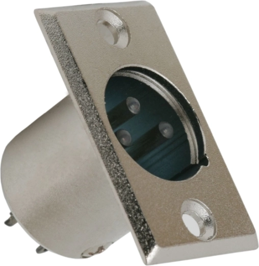 Panelowe trójpinowe gniazdo XLR