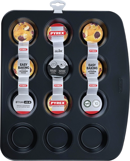 Forma do muffinek Pyrex, 12 szt.