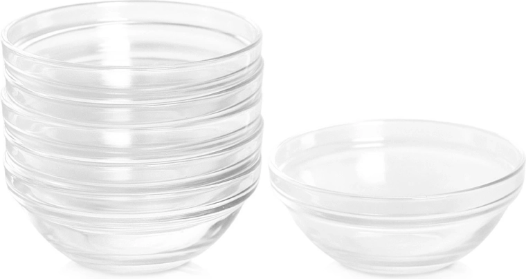 Szklane miseczki na sosy i dipy 9 cm, 6 szt., 135 ml Vilde